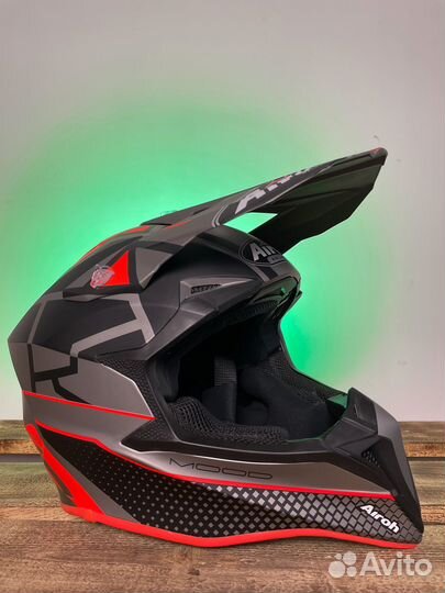 Внедорожный шлем Airoh Wraap Mood Orange