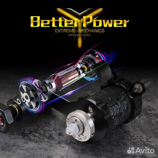 Роторная тату машинка DragonHawk