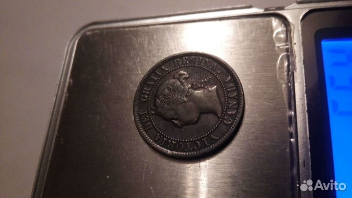 Монета старая верхняя канада 1800 год