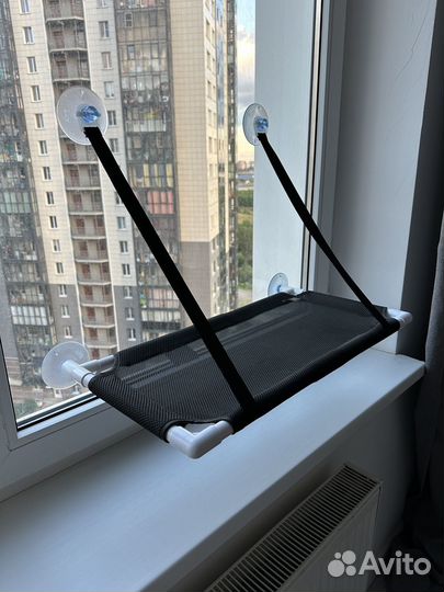 Гамак лежанка для кошек на окно