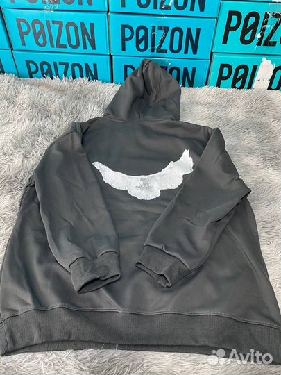 Худи Yeezy x GAP x Balenciaga Оригинал Серое