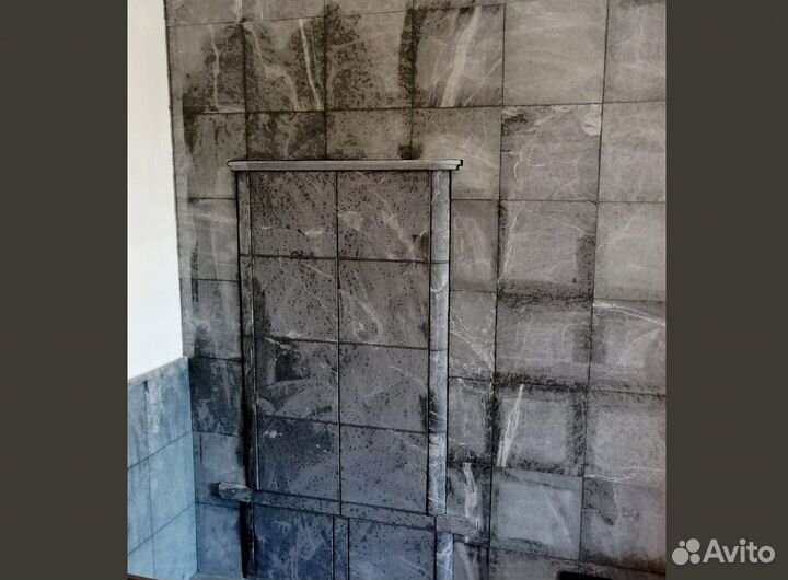 Печь камин теплонакопительная