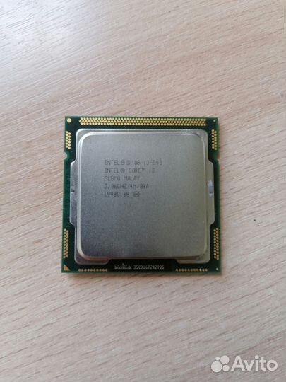 Материнская плата 1156 + i3 540