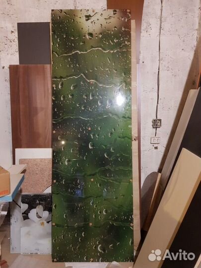 Стеклянные фотопанели, фартук для кухни