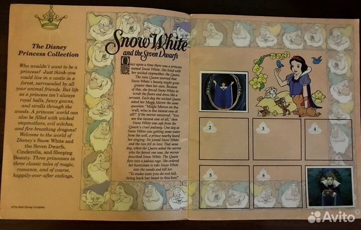 Журнал для наклеек Princess Collection Panini