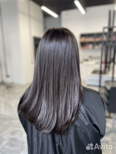 Окрашивание волос на дому