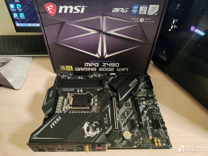 Комплект Msi MPG Z490 edge wifi+ i5 11400f