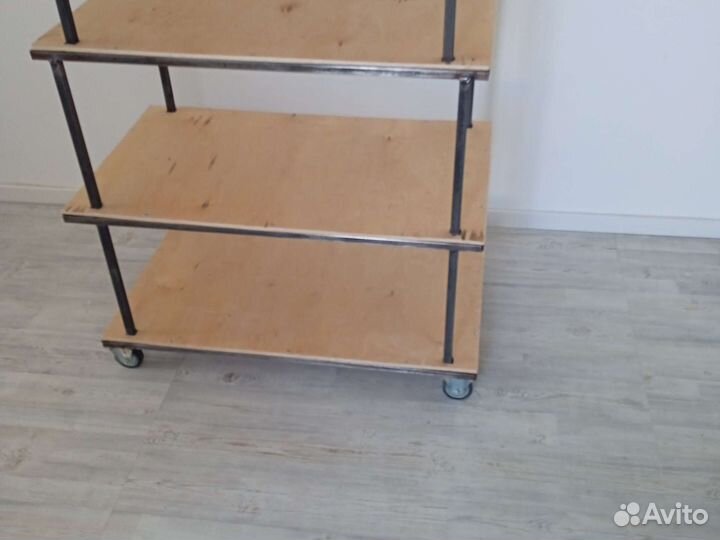 Стеллаж, леса передвижные, полки