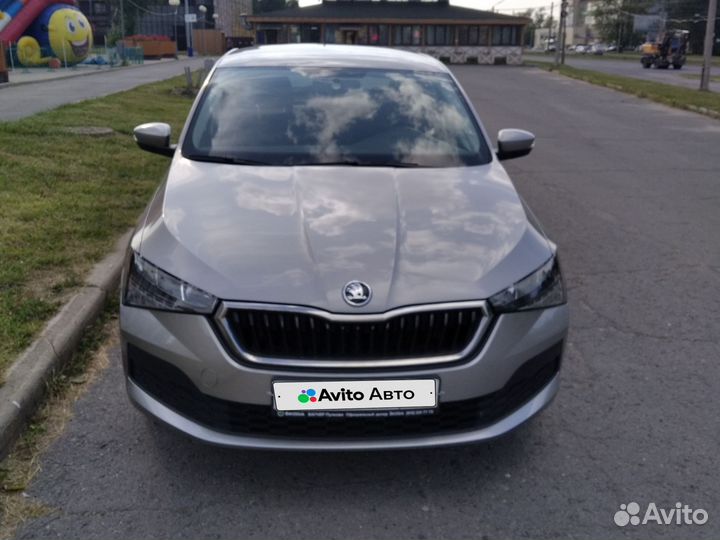 Skoda Rapid 1.6 AT, 2021, 22 128 км