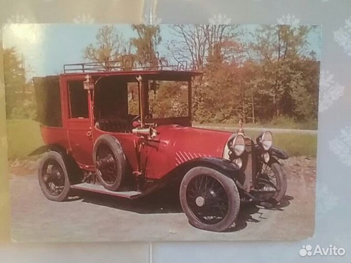 Коллекция редких открыток кабриолетов