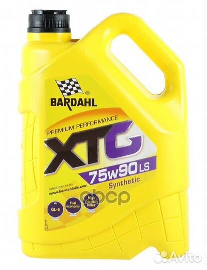 Транс. масло МКПП XTG 75W90 LS. (5л) 33053 Bardahl