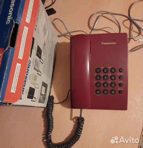 Стационарный телефон panasonic