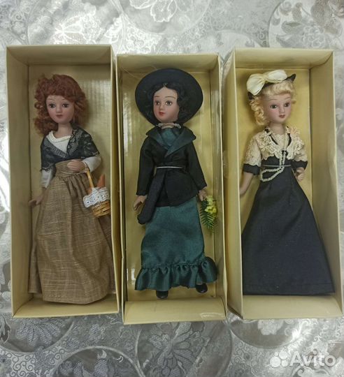 Коллекционные фарфоровые куклы / листайте фото