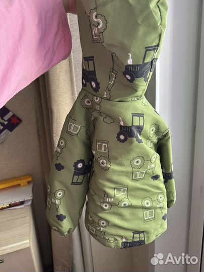 Ветровка куртка для мальчика 86
