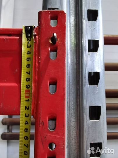 Стеллажи б/у Шафер 10 м, балка 2700 мм