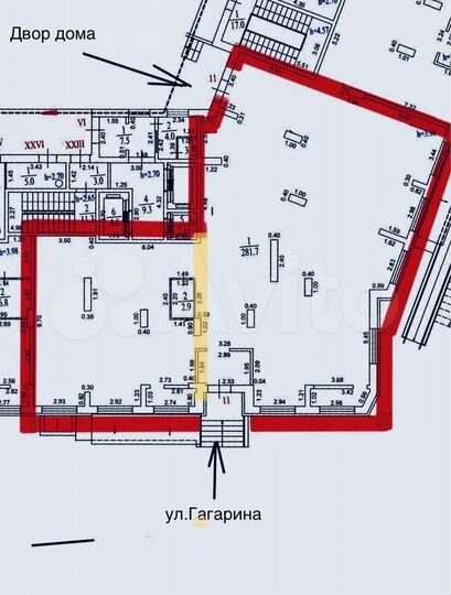Сдам помещение свободного назначения, 284.6 м²