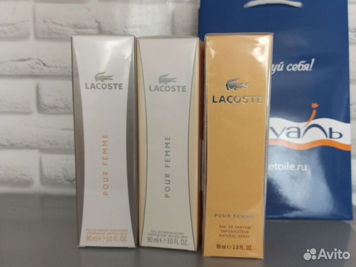 Женские духи Lacoste 