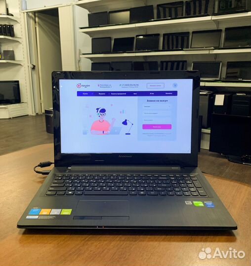 Ноутбук Lenovo G50-30/ Pentium N3540/ SSD 120Gb