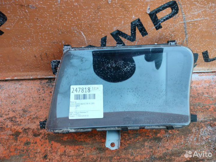 Монитор Lexus Rx350 GGL10 2GR-FE 2009