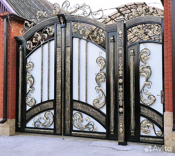 Кованые ворота