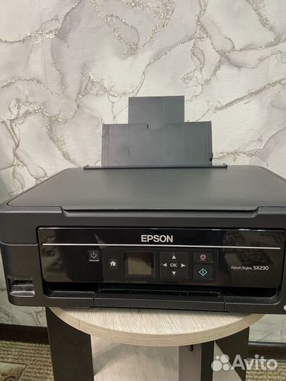 Цветной принтер epson stylus sx230