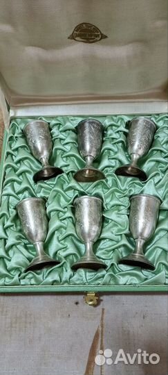 Рюмки СССР серебро