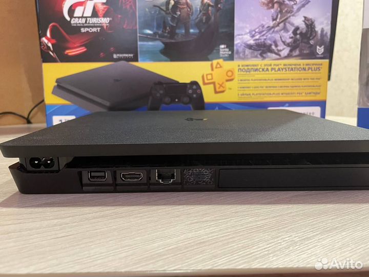 Sony playstation 4 slim 1tb с играми