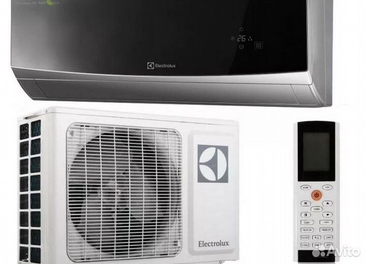 Сплит система с установкой