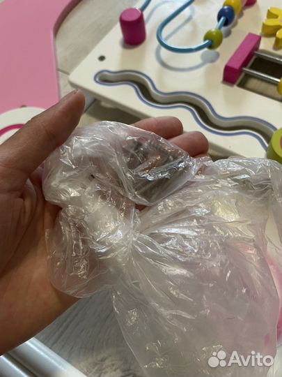 Игровая каталка с бизибордом Viga Toys