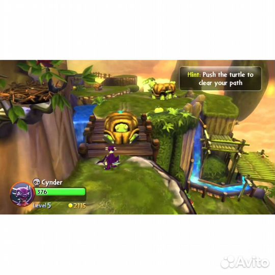 Skylanders Giants игровой диск, б/у, незнач.царап