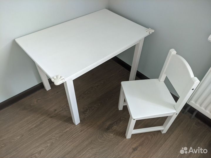 Детский стол и стул sundvik сундвик икея IKEA