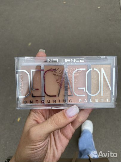 Influence beauty golden decagon палетка