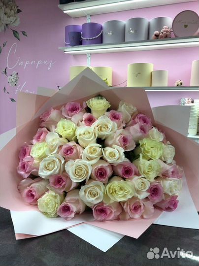 101 роза и другие цветы с доставкой