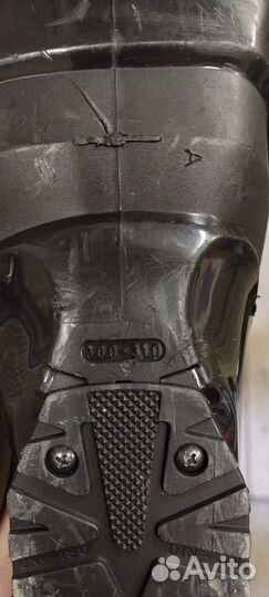 Ботинки горнолыжные dolomite 30.0-31.0 + шлем