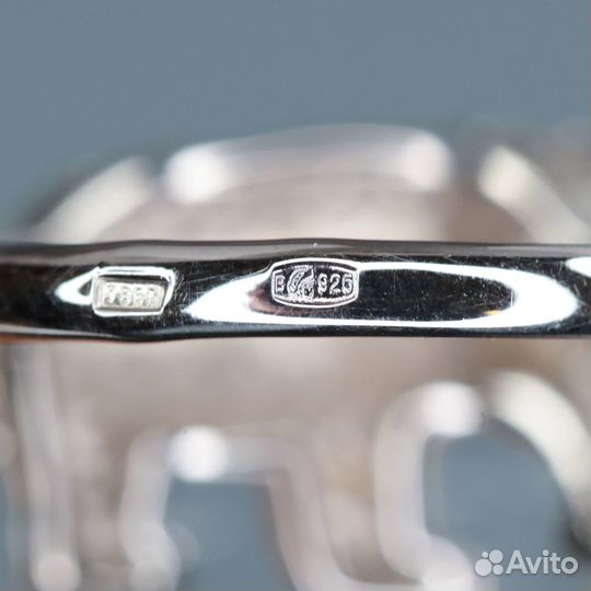 Кольцо с медвежонком серебро 925 проба Россия