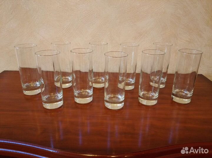 Стаканы стекло, 10 шт