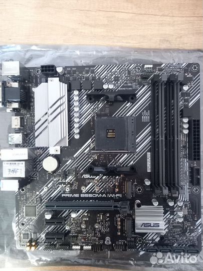 Материнская плата asus prime B550M-A WiFi