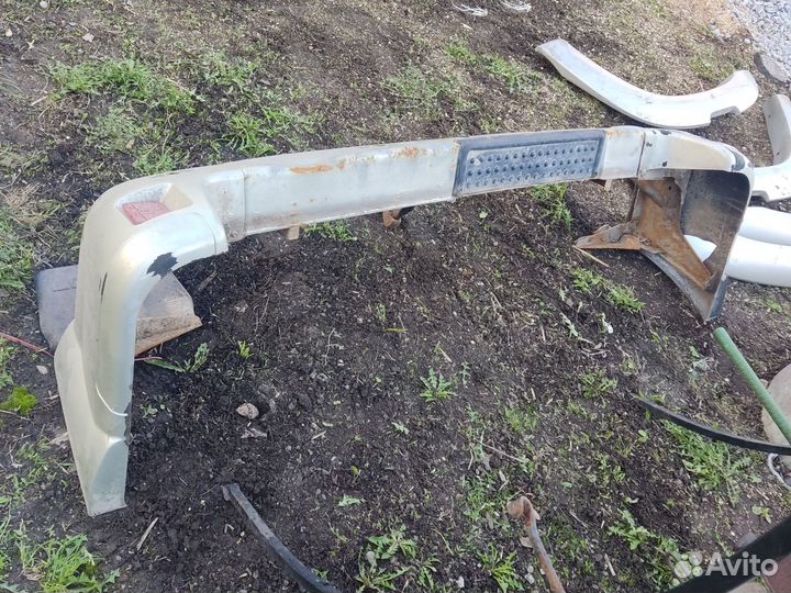 Расширители и бампер УАЗ патриот