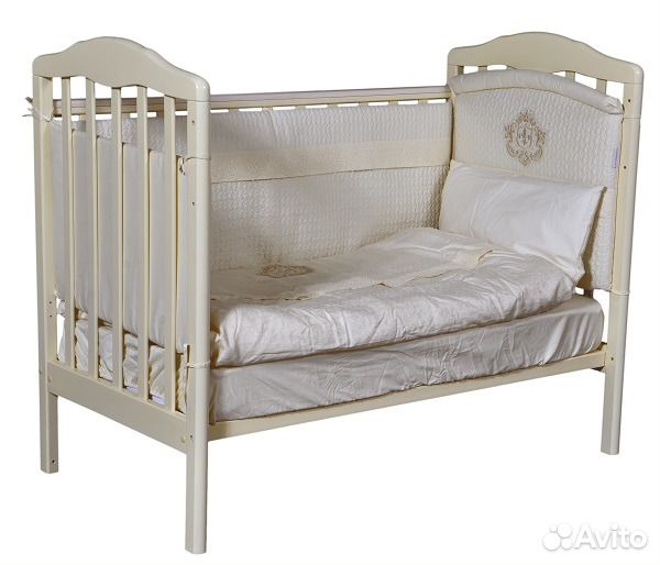 Кроватка детская колесо-качалка