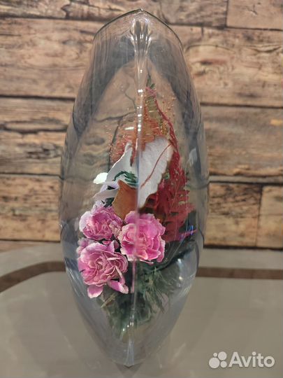 Цветы в стекле