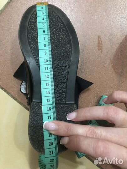 Туфли для девочки черные