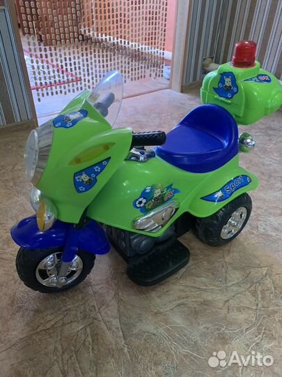 Детский электро мотоцикл
