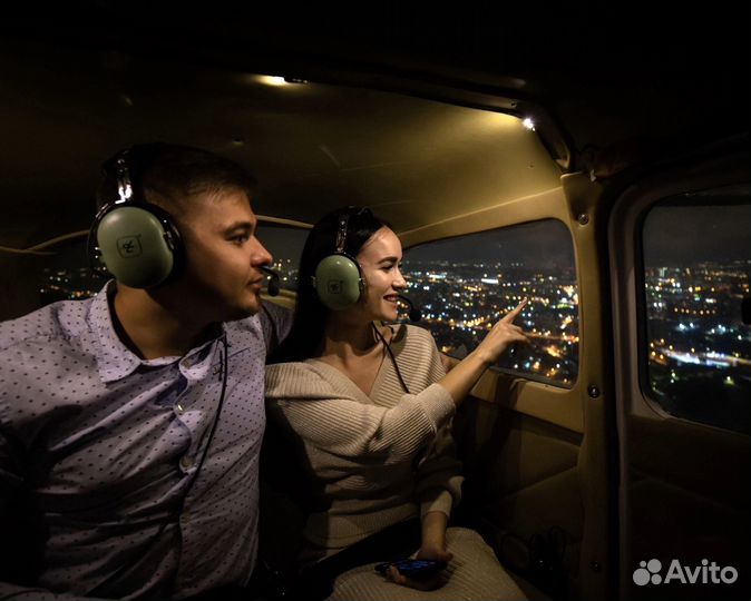 Вечерний Полет над Санкт-Петербургом