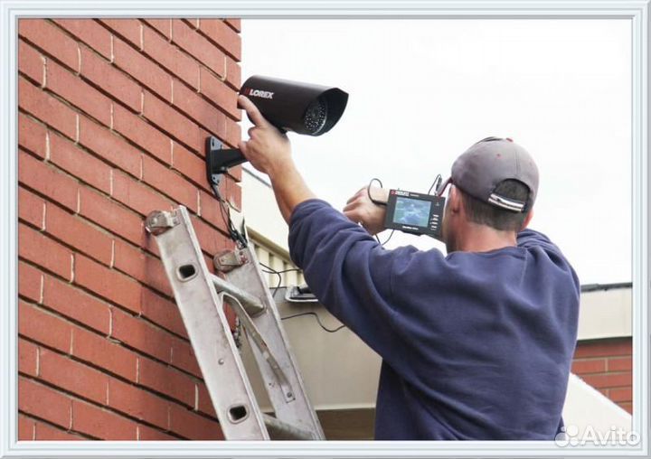 Видеонаблюдение, скуд, видеодомофон частный мастер