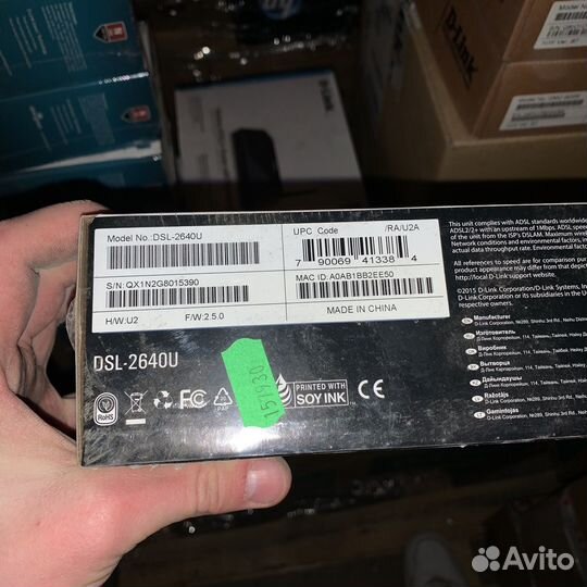 Новый роутер D-link DSL-264OU