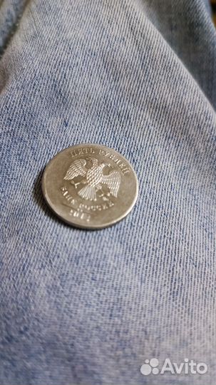 5 рубле 2012 г брак