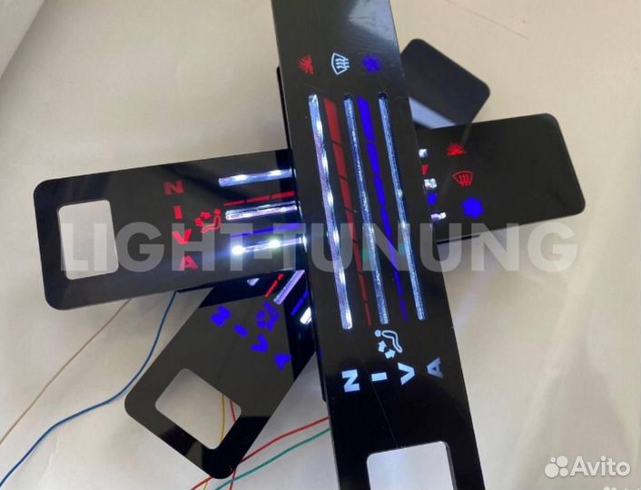 Блок отопителя нива 2121 led