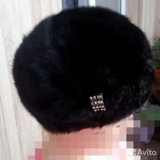 Норковый берет