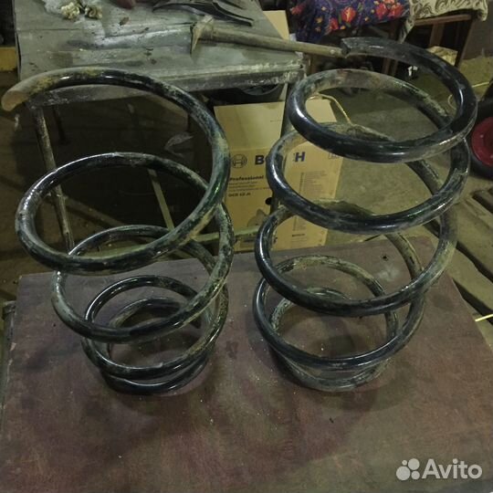 Пружины с занижением на toyota camry