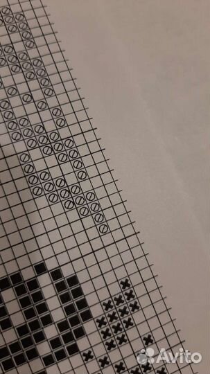 Схема для вышивания sampler